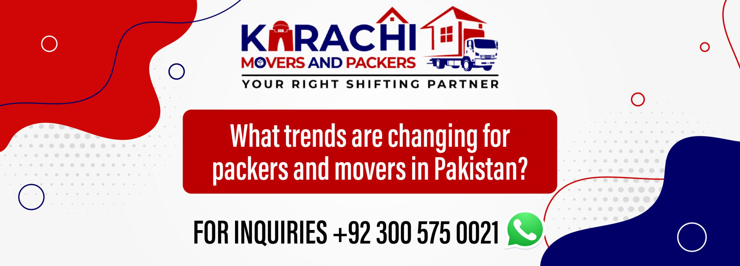 What trends are changing for packers and movers in Pakistan?